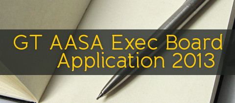 GT AASA Executive Board Application 2013-2014